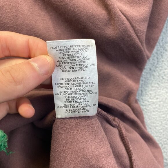 Mondetta Ladies' Cozy Full Zip Jacket Size XL Soft berry flint - Picture 7 of 13